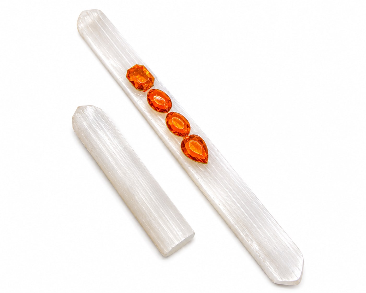 The Power to Command — Selenite Wand (6") — view 3