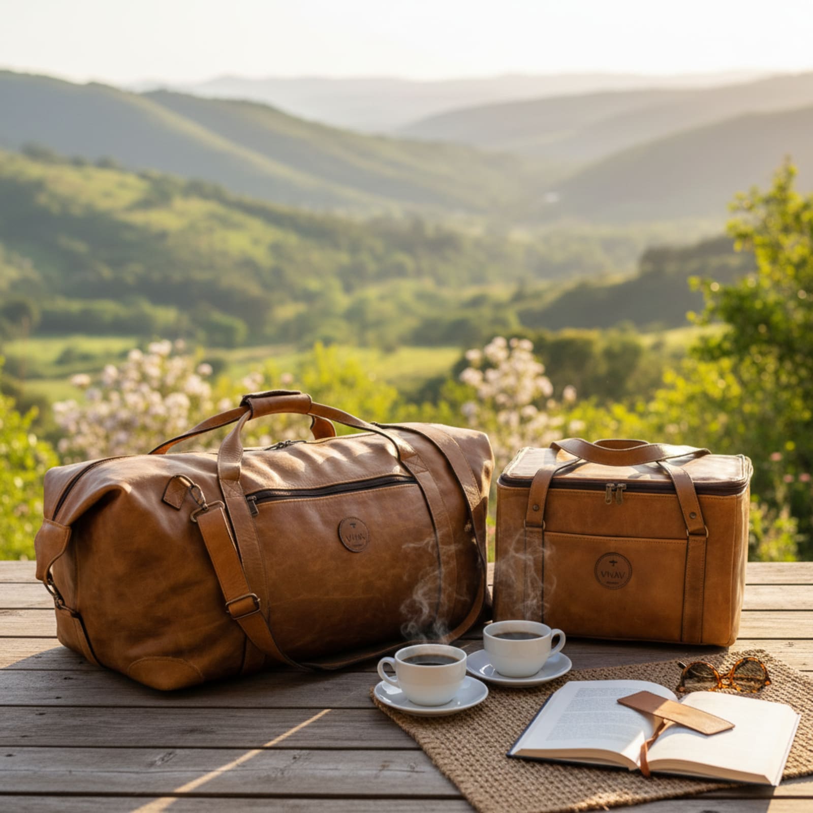 Weekender Duffel and Amelia Vanity Combo - Diesel Toffee thumbnail