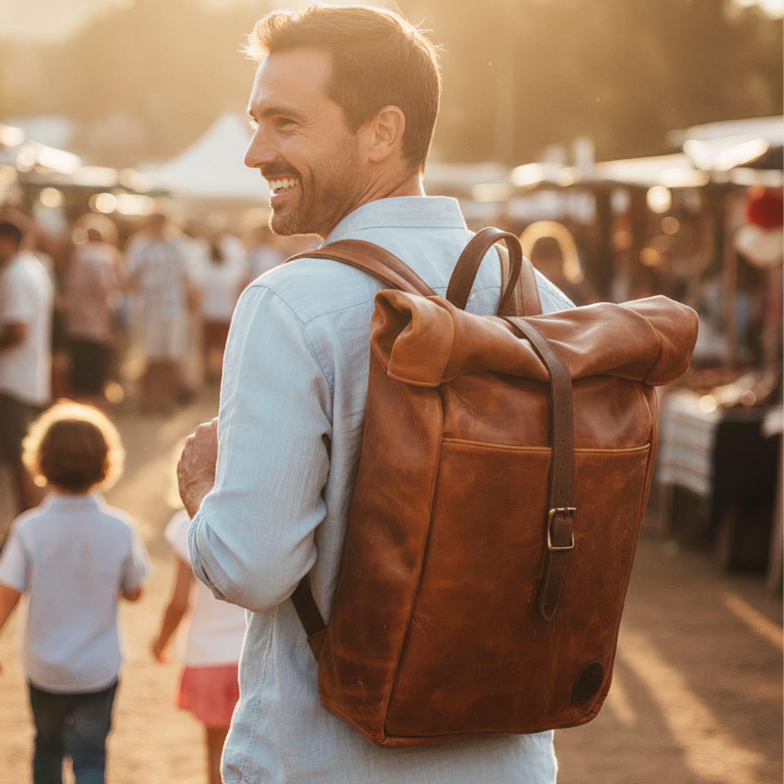 Spitfire Rolltop Laptop Backpack - Diesel Tobacco thumbnail