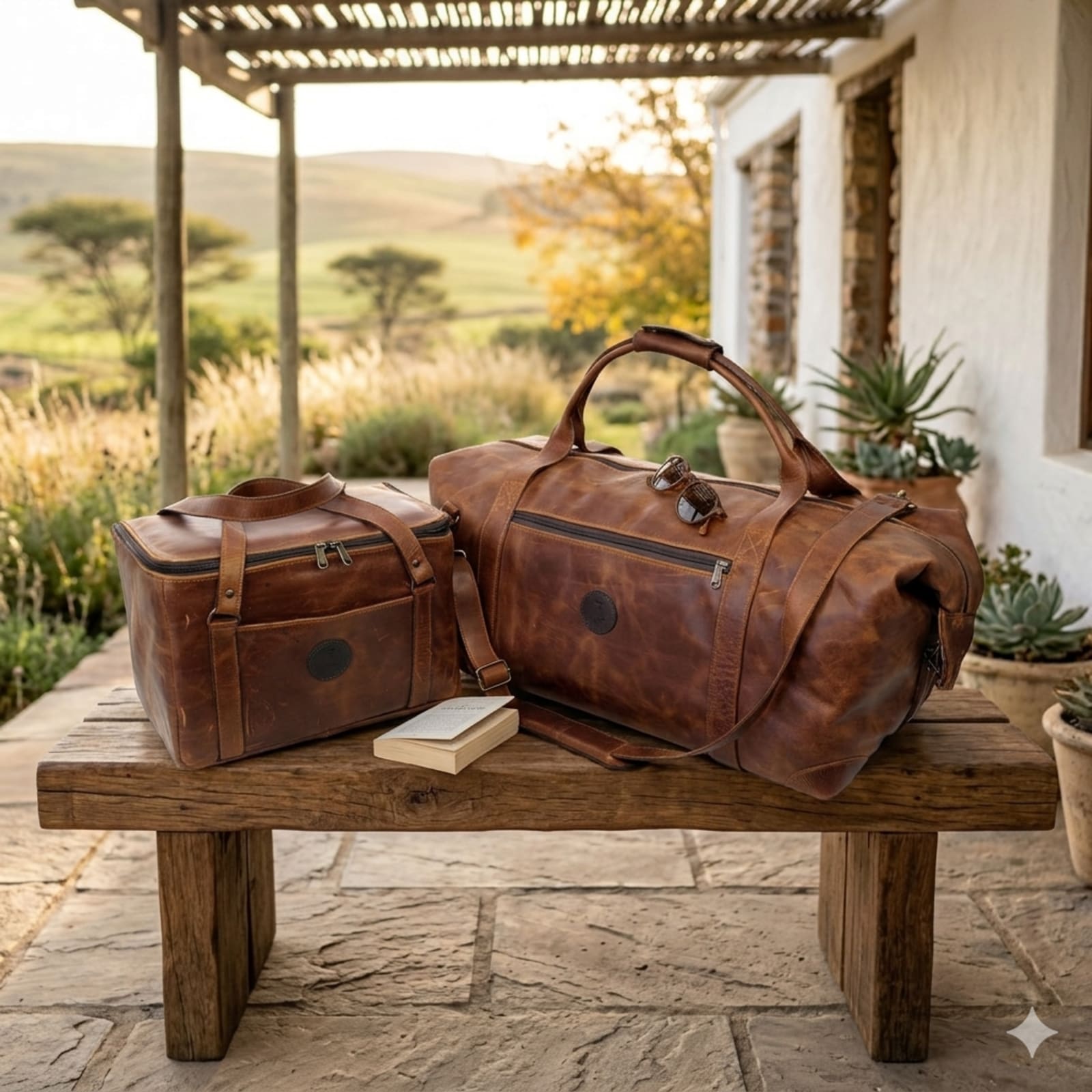 Weekender Duffel and Amelia Vanity Combo - Diesel Tobacco thumbnail