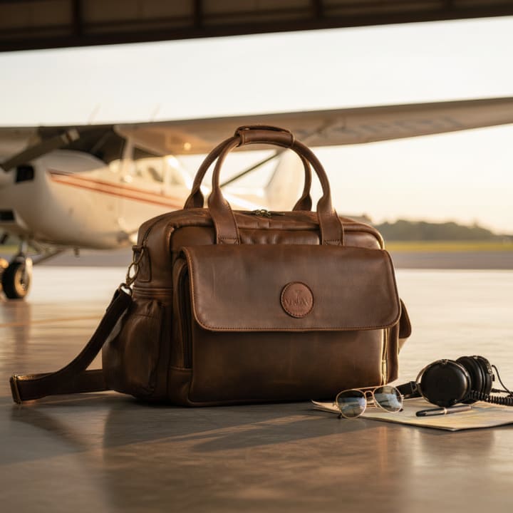 Karoo Flight bag - Diesel Brown