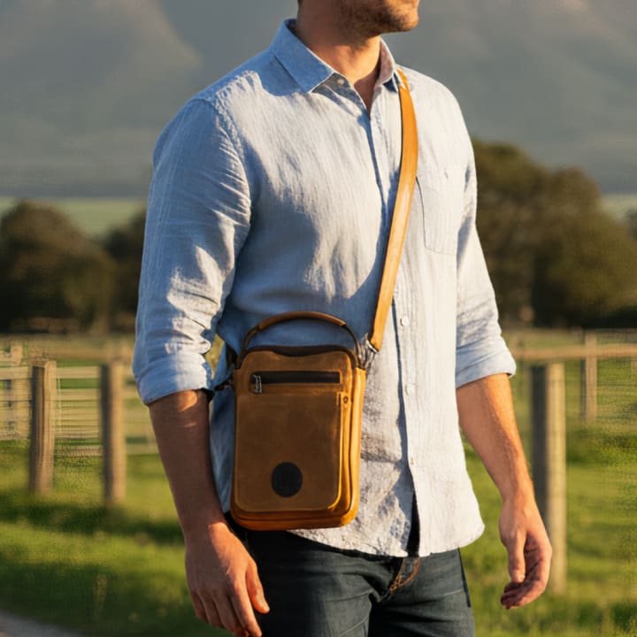 Co-Joe Cross Body bag - Diesel Toffee