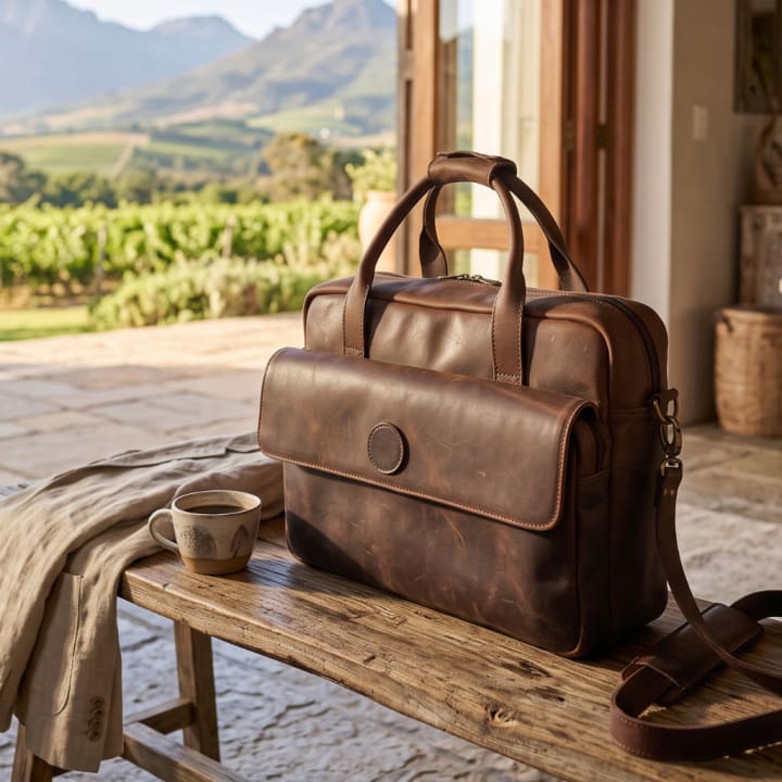 Aviator Laptop bag - Diesel Brown
