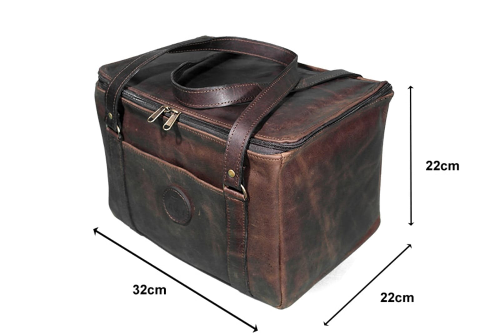 Amelia Leather Vanity bag - Diesel Brown thumbnail