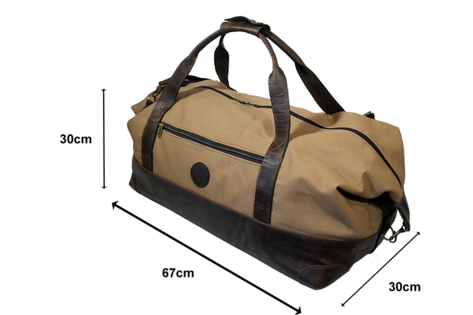 Weekender Duffel bag - Beige Canvas thumbnail