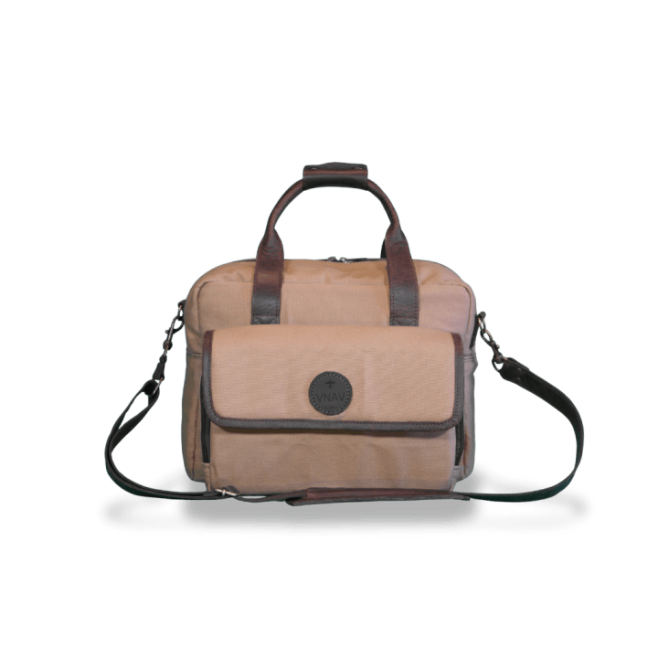 Tropos Laptop Flight bag - Beige Canvas