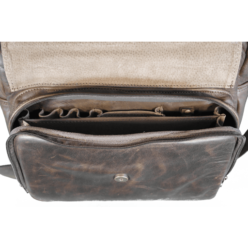 Tropos Laptop Flight bag - Diesel Brown 4