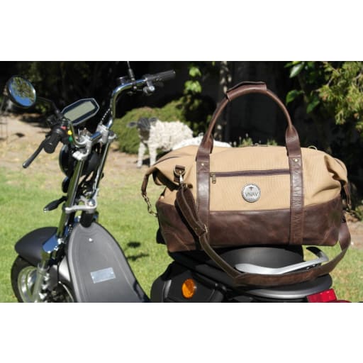 Nightstop Duffel bag - Beige Canvas 6