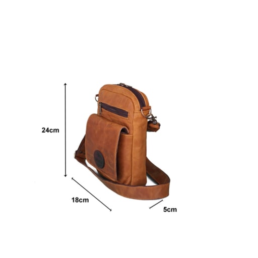 Co-Joe Cross Body bag - Diesel Toffee 6