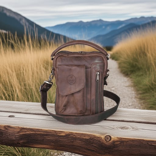 Airmale Cross Body bag - Diesel Brown