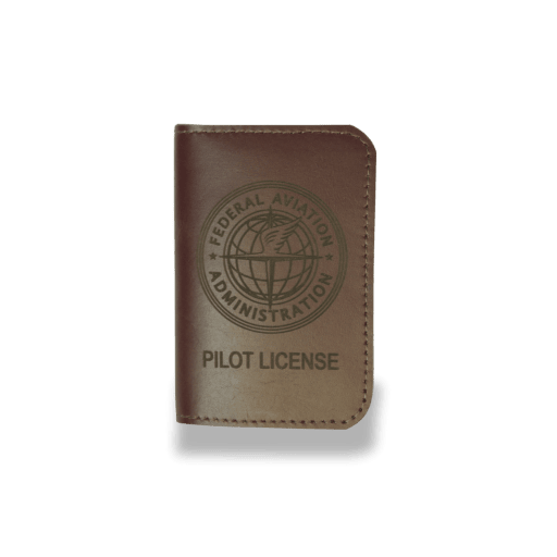 FAA Pilot License holder - Brown