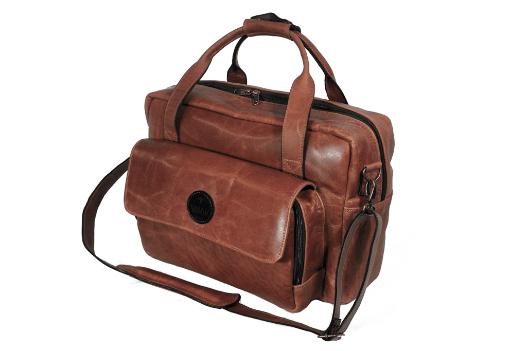 Modal Image - Tropos Max Laptop flight bag - Diesel Tobacco