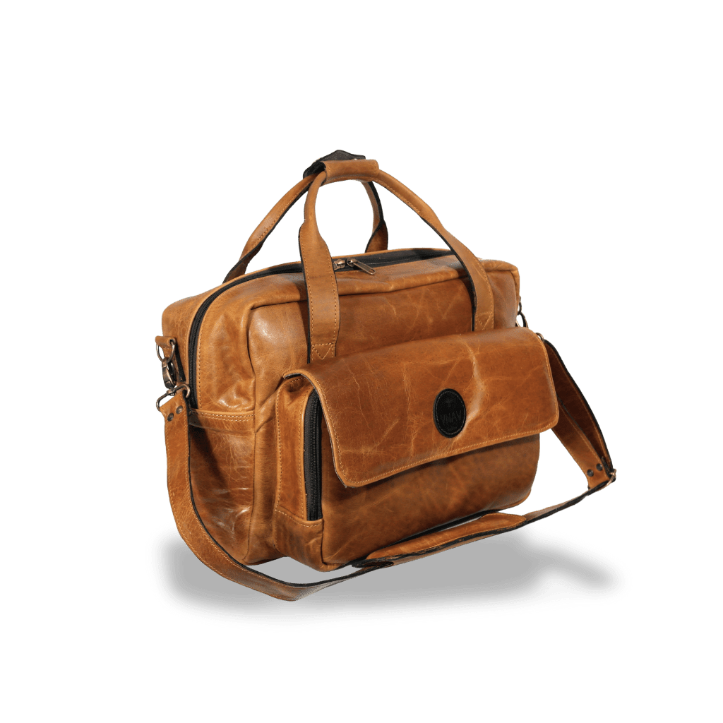 Modal Image - Tropos Max Laptop flight bag - Diesel Toffee