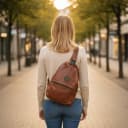 Annerine Cross Body Backpack - Diesel Tobacco 9