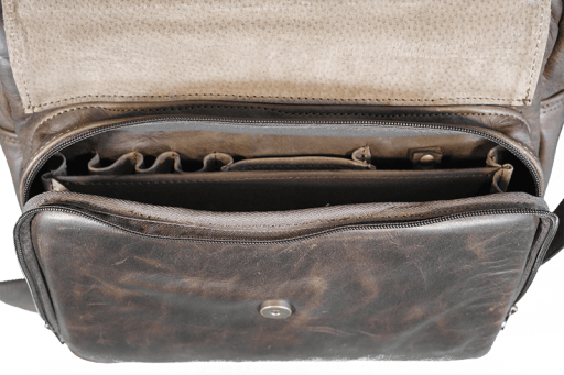 Tropos Laptop Flight bag - Diesel Brown 4