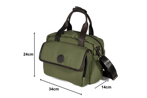 Tropos Laptop Flight bag - Olive Canvas 8