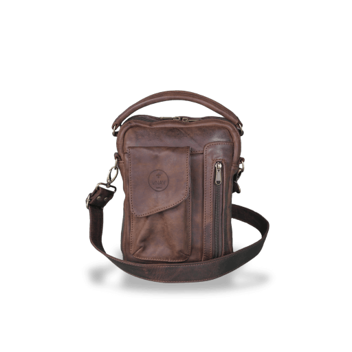 Airmale Cross Body bag - Diesel Brown | VNAV Leather