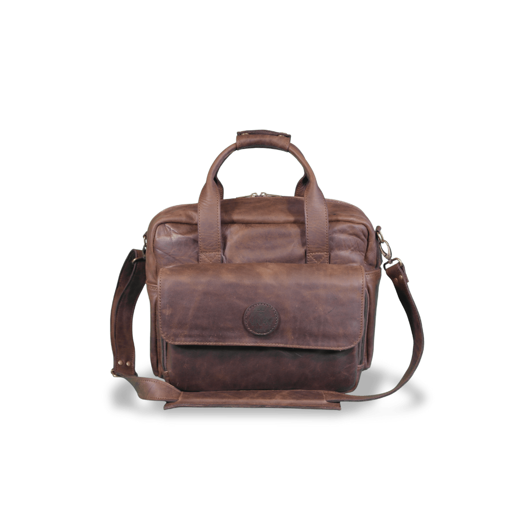 Tropos Laptop Flight bag - Diesel Brown