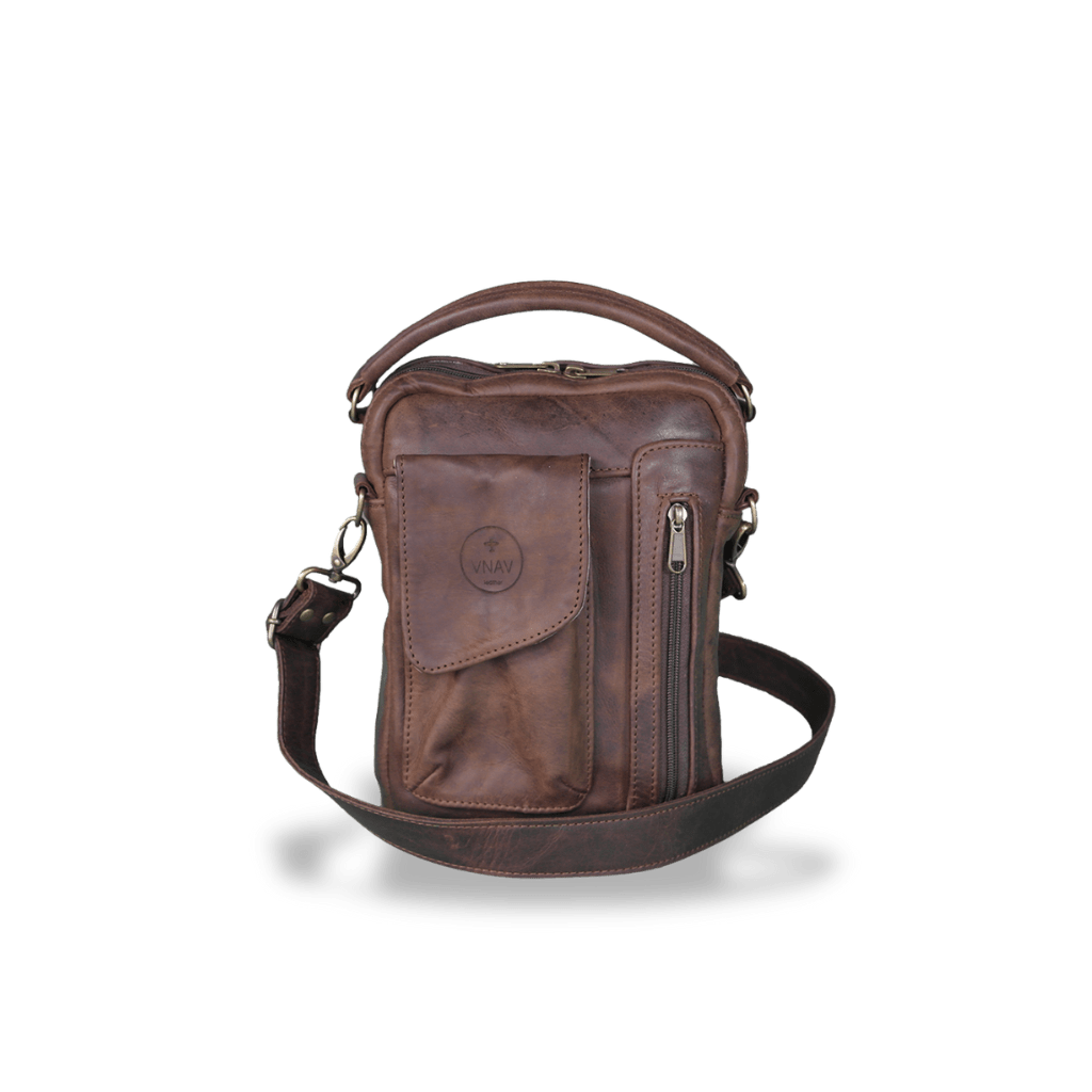 Airmale Cross Body bag - Diesel Brown