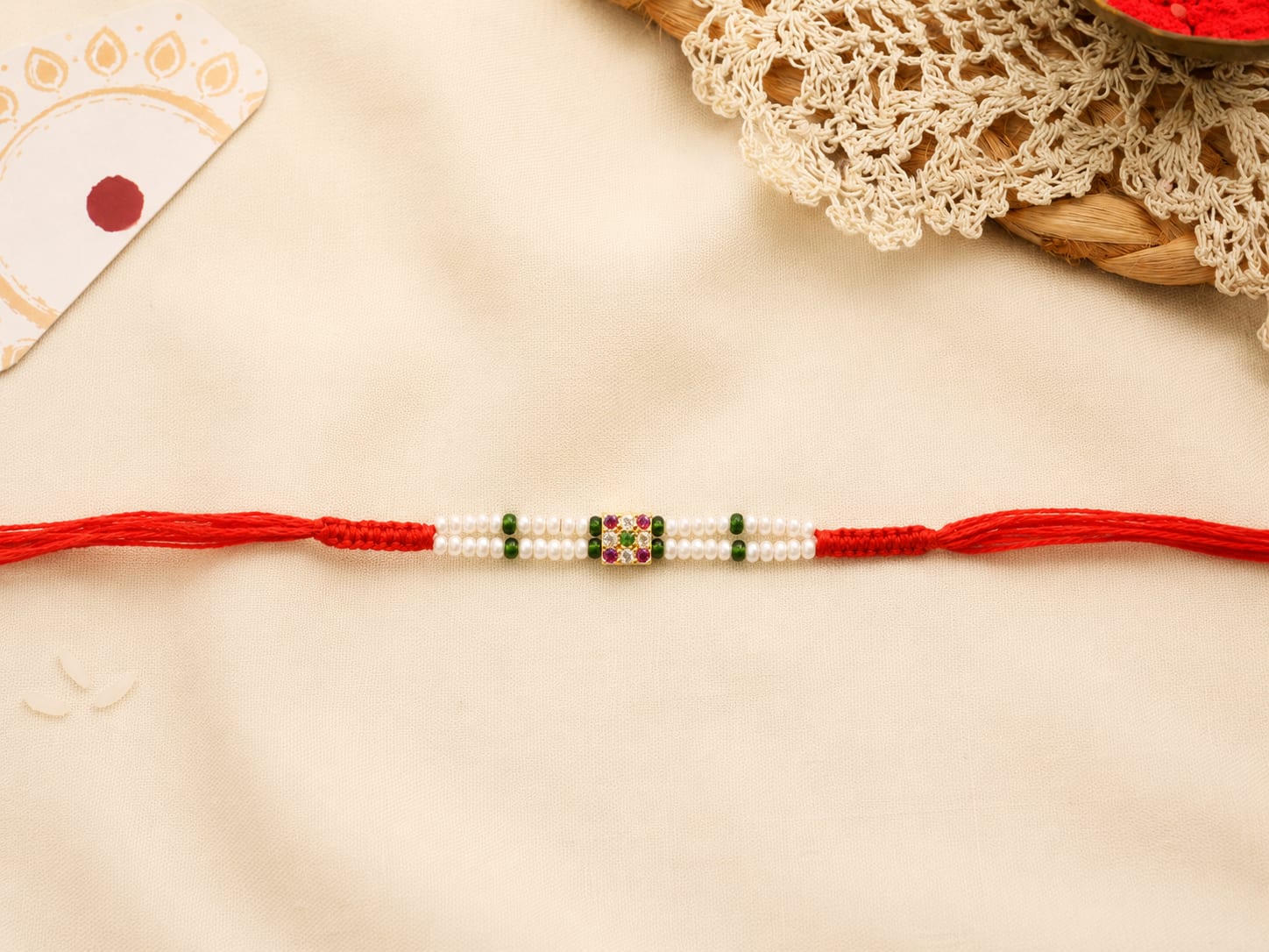 Royal Colorstone Rakhi
