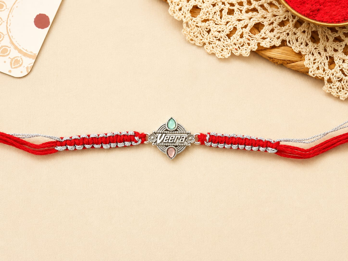 Elegant Veera Thread Rakhi