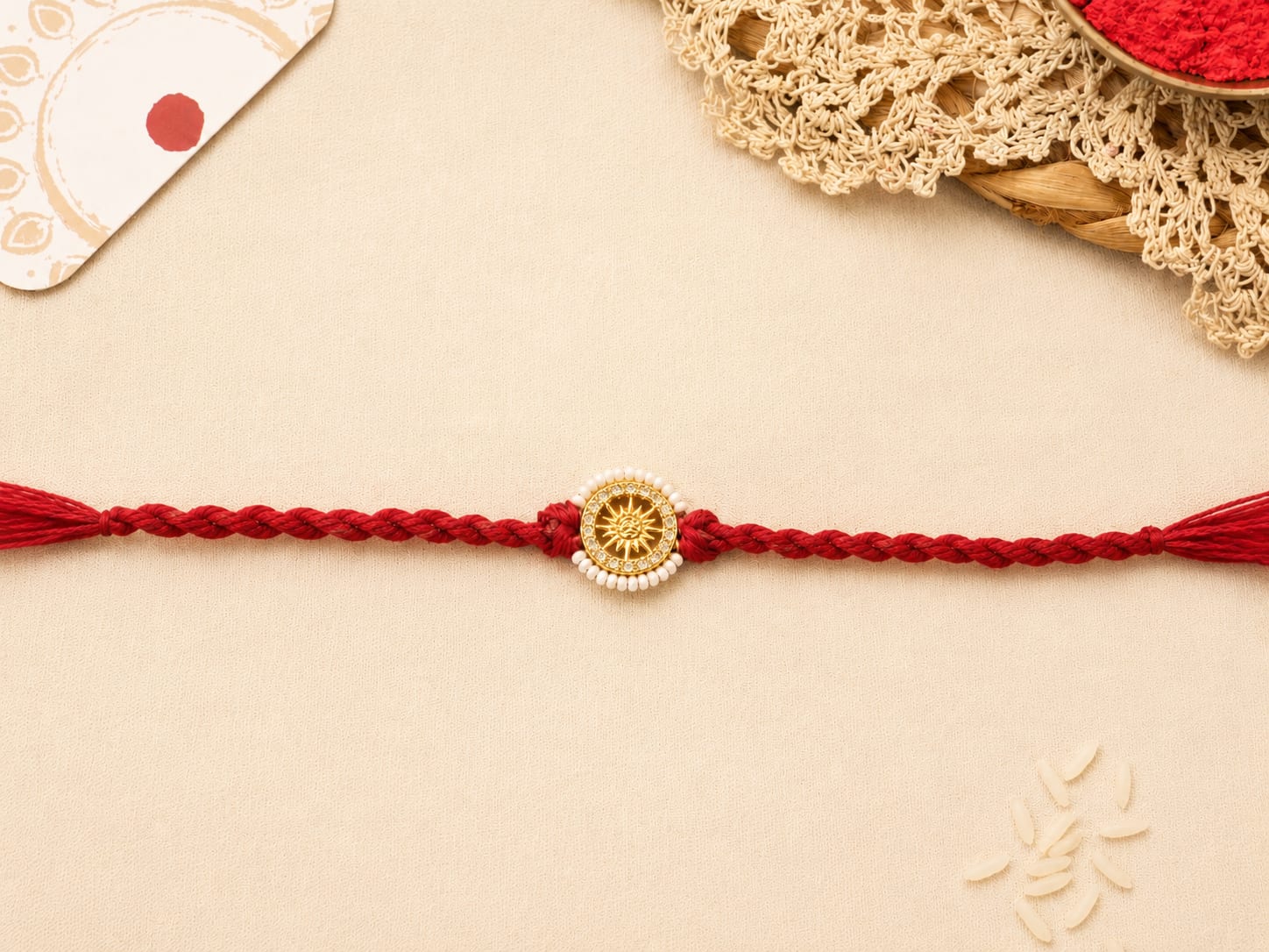 Surya Pearl Rakhi