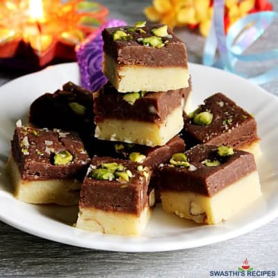 chocolate barfi — Pramanik Namkeen, Vijapur
