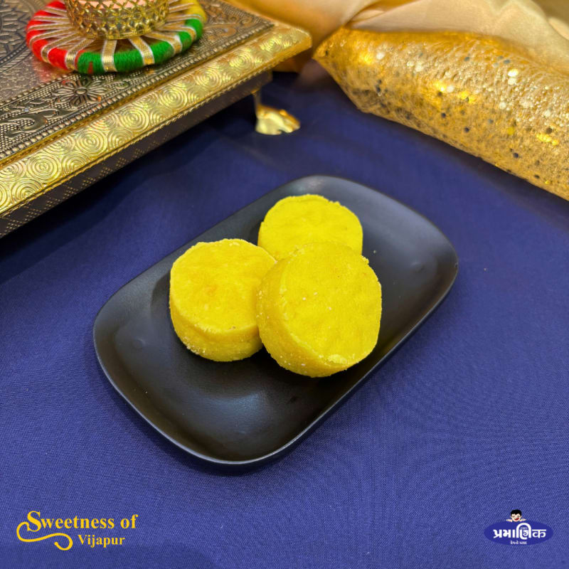 kesar penda — Pramanik Namkeen, Vijapur