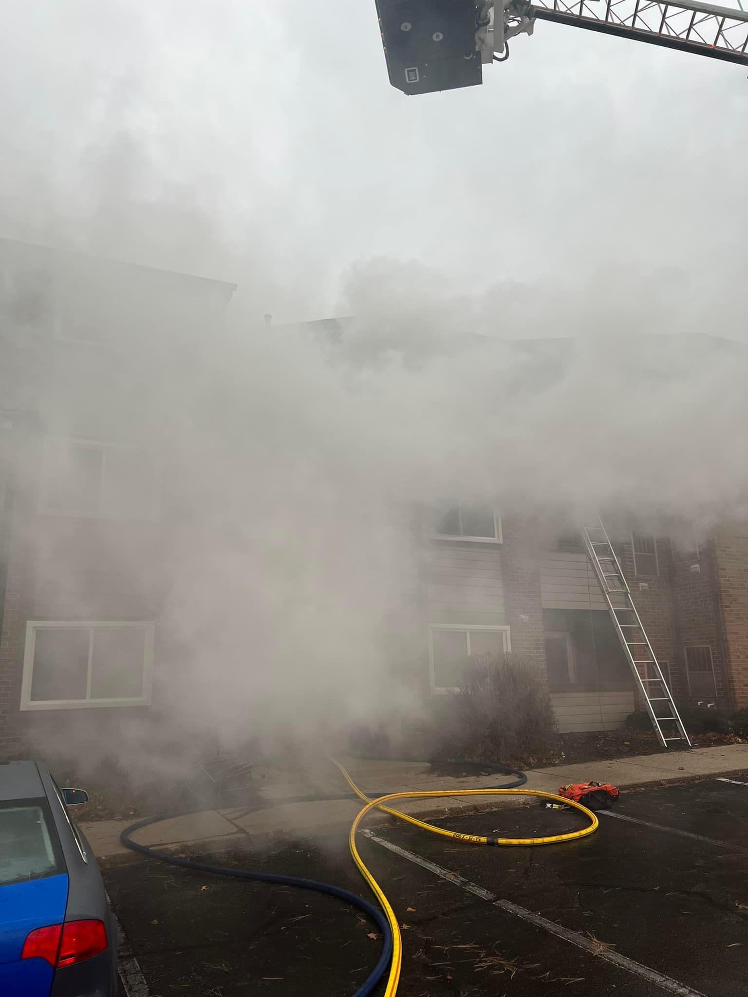 Three firefighters injured and residents displaced after Grand Rapids apartment fire