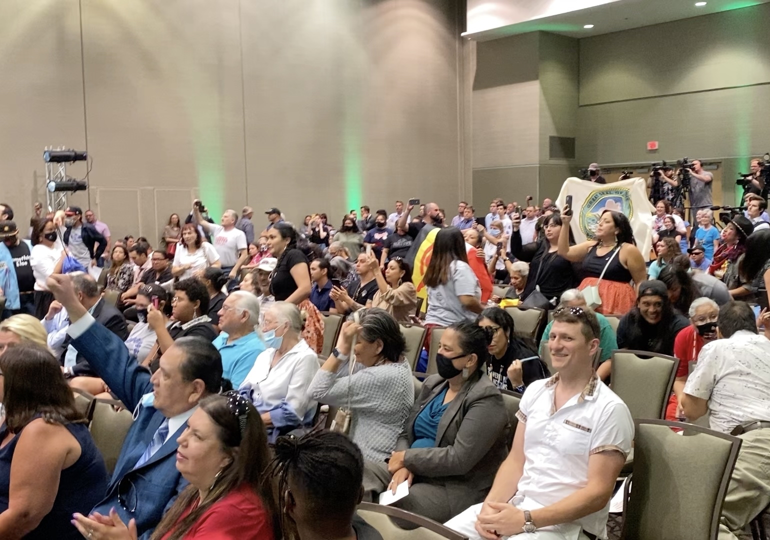 Tribal outcry deafens Stitt’s “community impact forum”