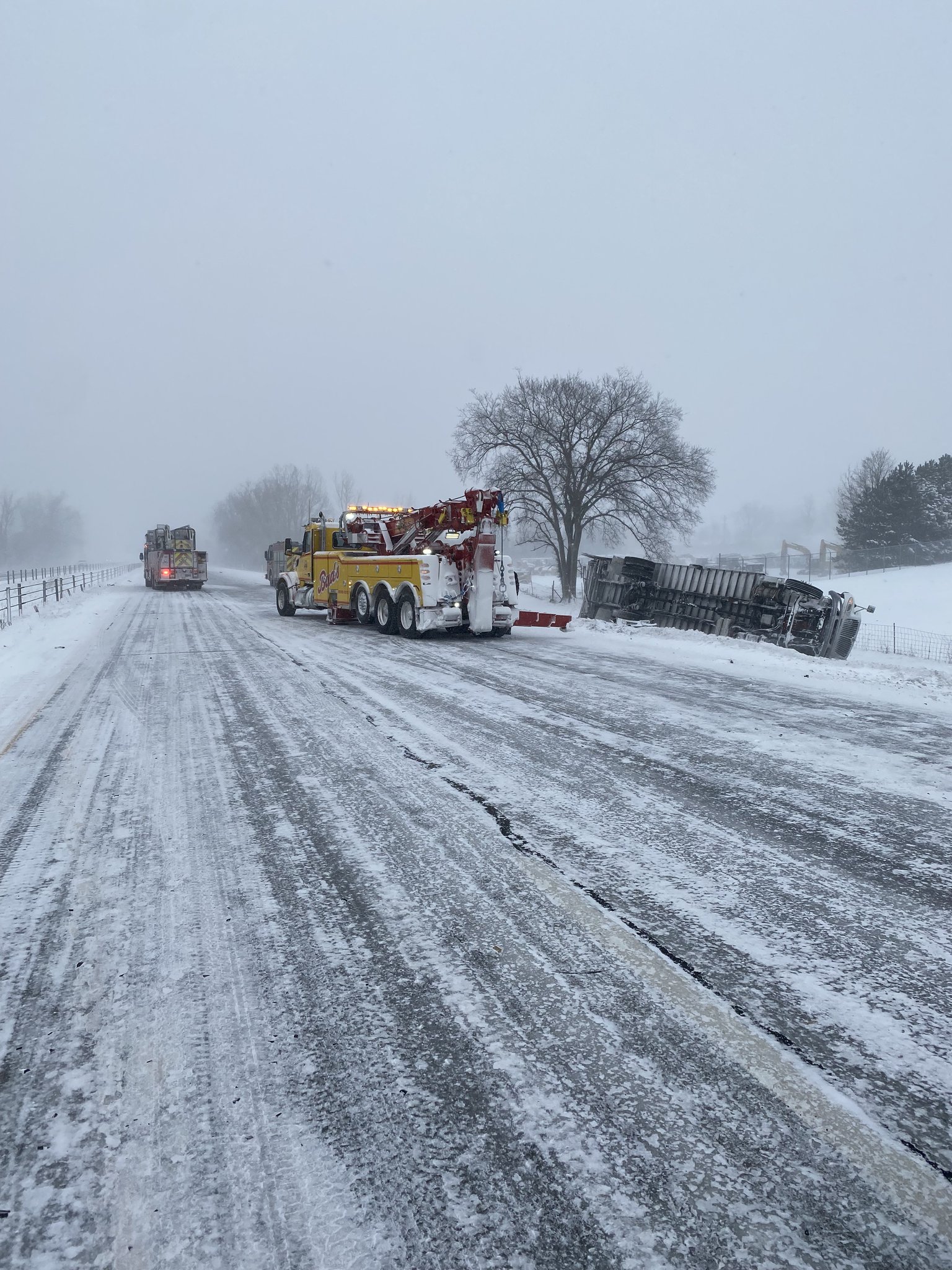 Travel discouraged amidst blizzard conditions Christmas Eve