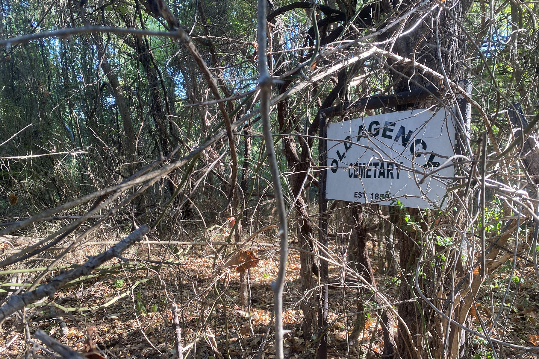 First clean-up scheduled at Agency Cemetery in over 10 years