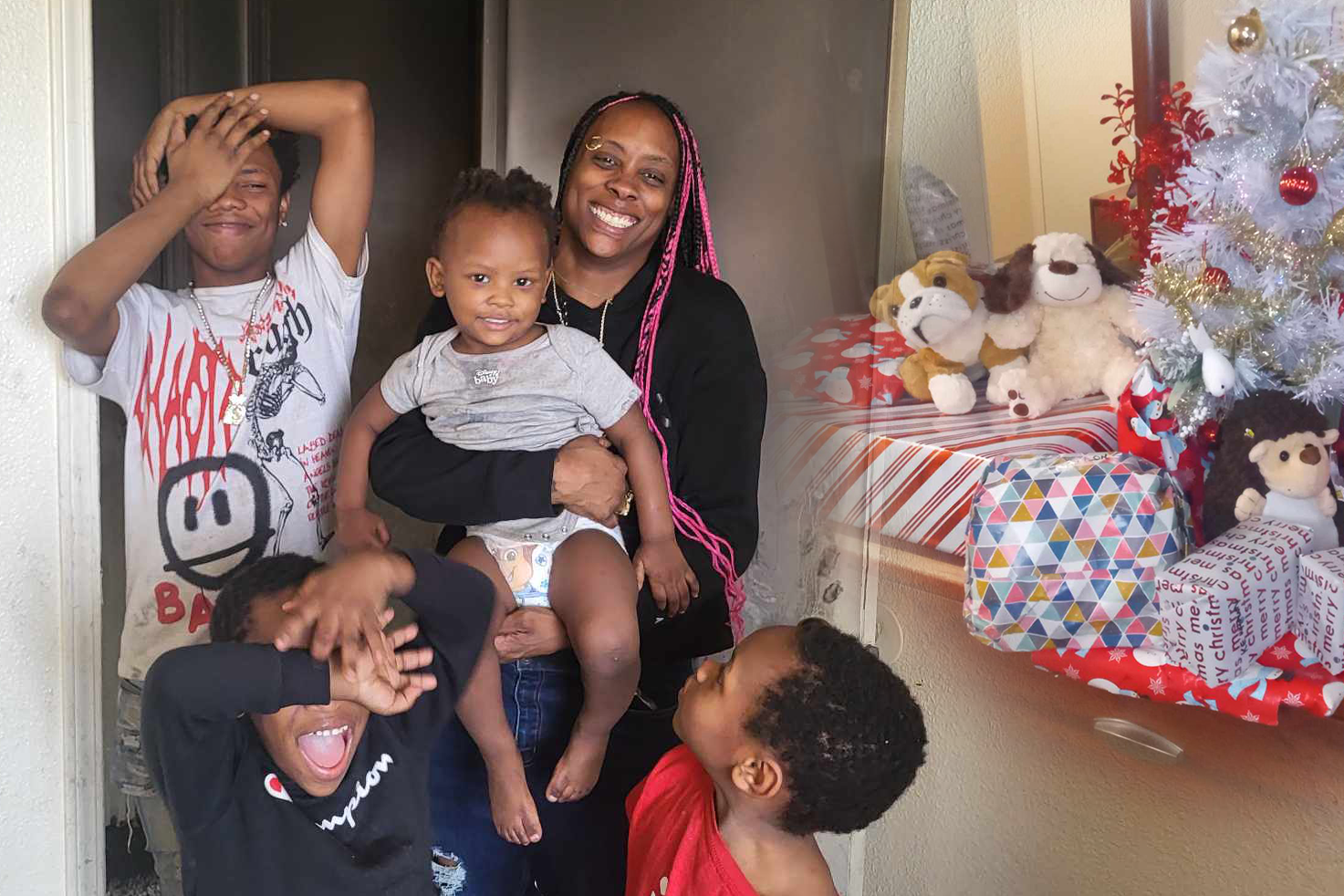 Family’s hope restored in time for Christmas following suspected arson fire