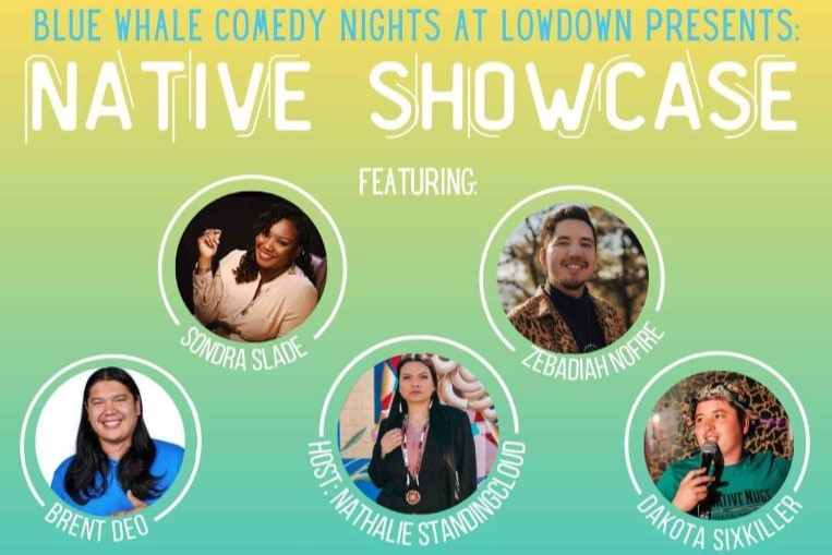 Blue Whale Comedy to present first Native Showcase