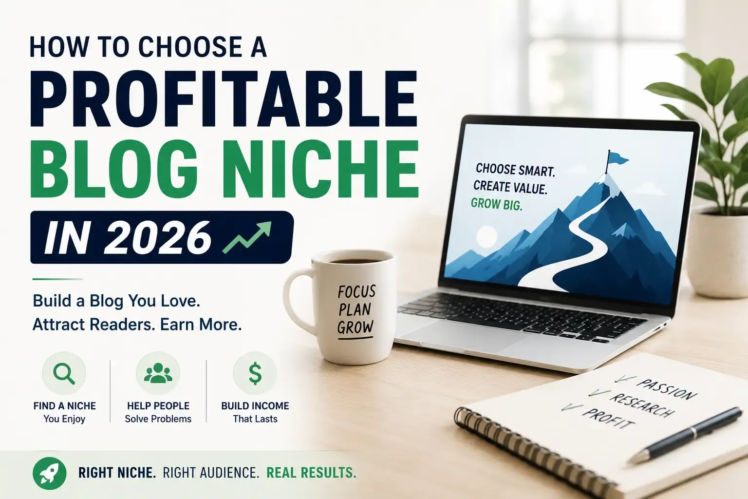 How to Choose a Profitable Blog Niche in 2026: The Complete Playbook
