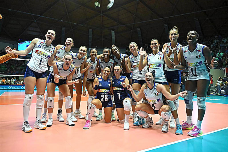 EuroVolleyW 2023: Another good one for defending champs Italy over Bulgaria in Pool B (CEV)