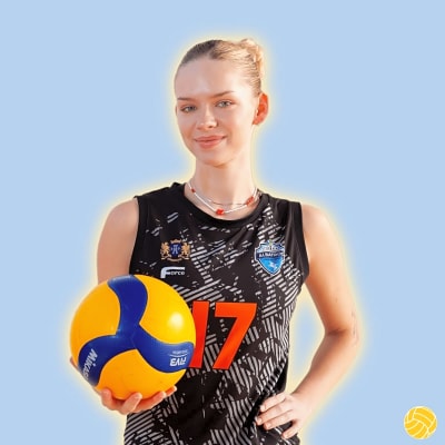 volleynetwork international - athletes - viktoriia polozhevets - portrait