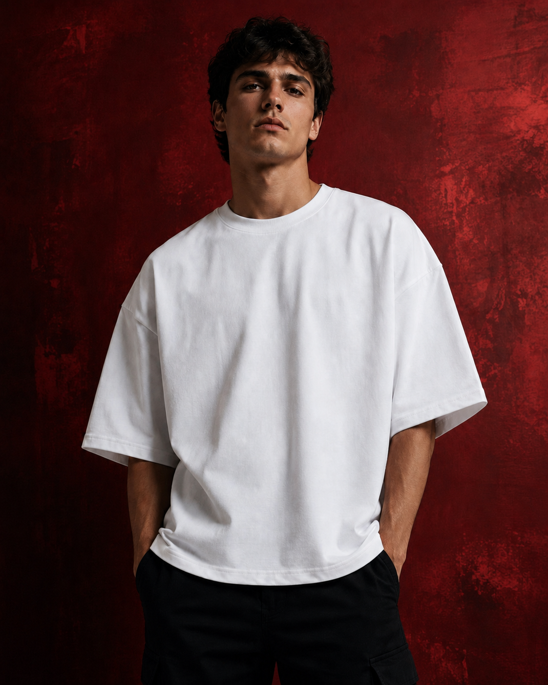 Caution Oversized T-Shirt