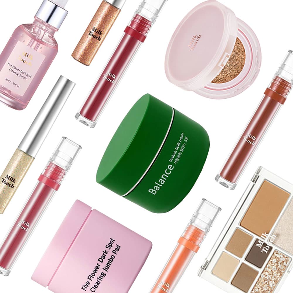 Milk Touch】マスカラが話題！グリッターやアイシャドウなど人気コスメ