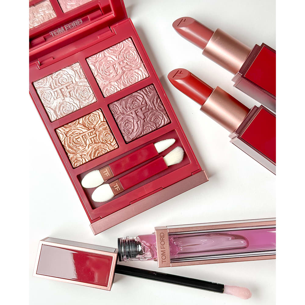 トム フォード・春新作コスメ2025】 1／3発売・ローズ模様が美しすぎる