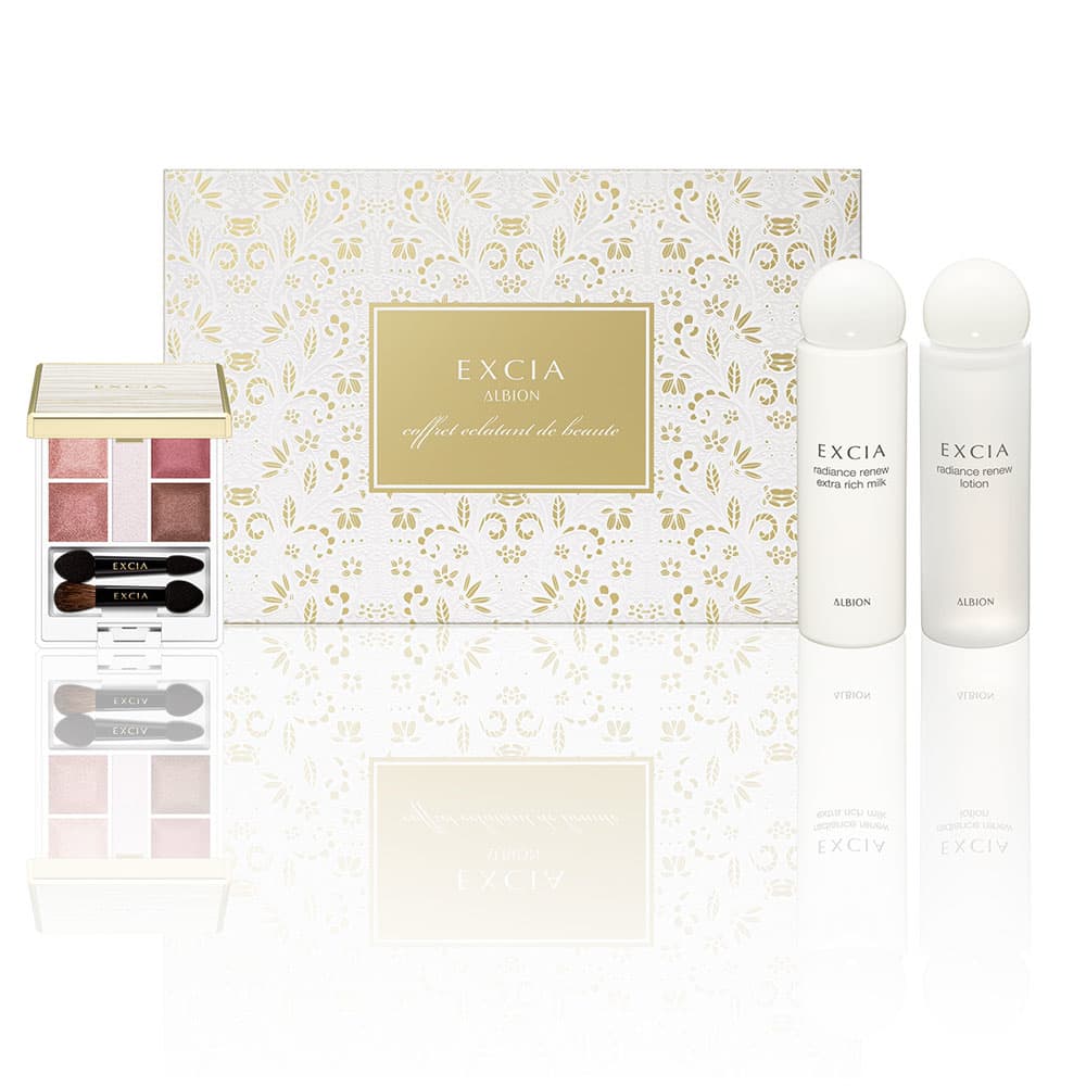 エクシアのクリスマスコフレ2024】目元も素肌も輝くコフレが登場