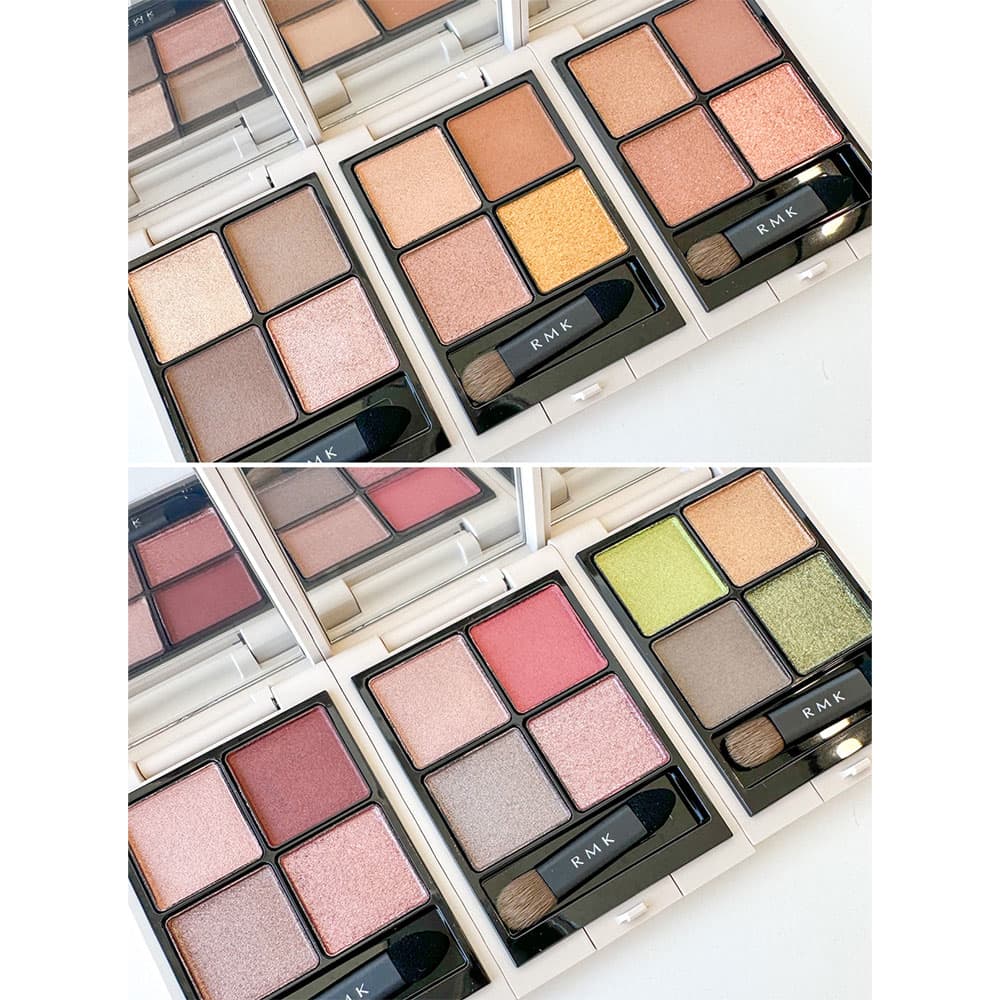 RMK・秋コレクション】主役級！6種の新作アイシャドウや人気のリップが