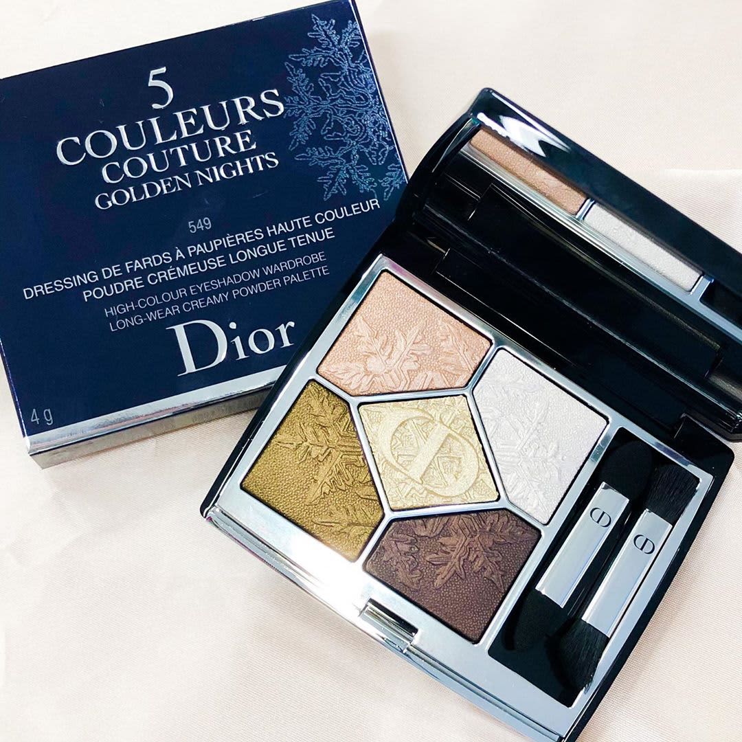 ディオール サンク クルール 549 ゴールデンスノー　アイシャドウ ディオール】Diorのサンク クルール クチュールから 雪の結晶を