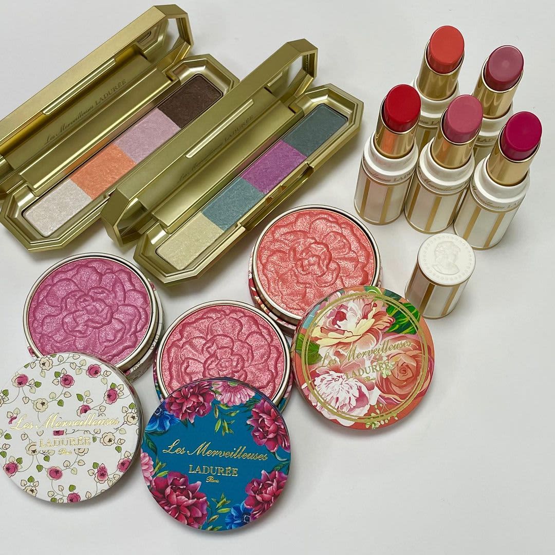 ラデュレ】パケ買いしたくなる！可愛すぎるチークが主役！【夏コスメ