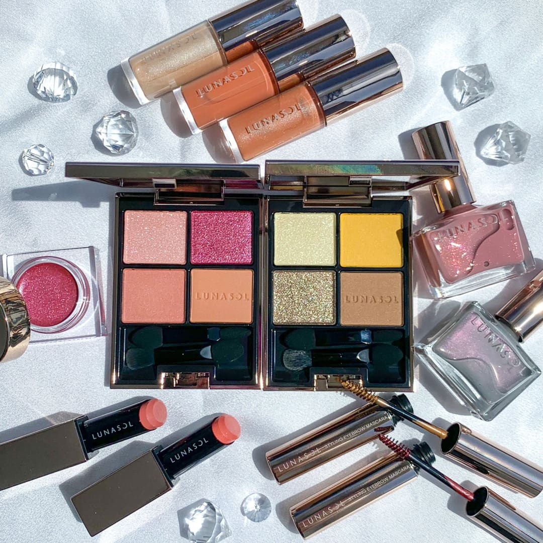 秋冬コスメ・ルナソル】秋冬コスメ全色レビュー！果実のように