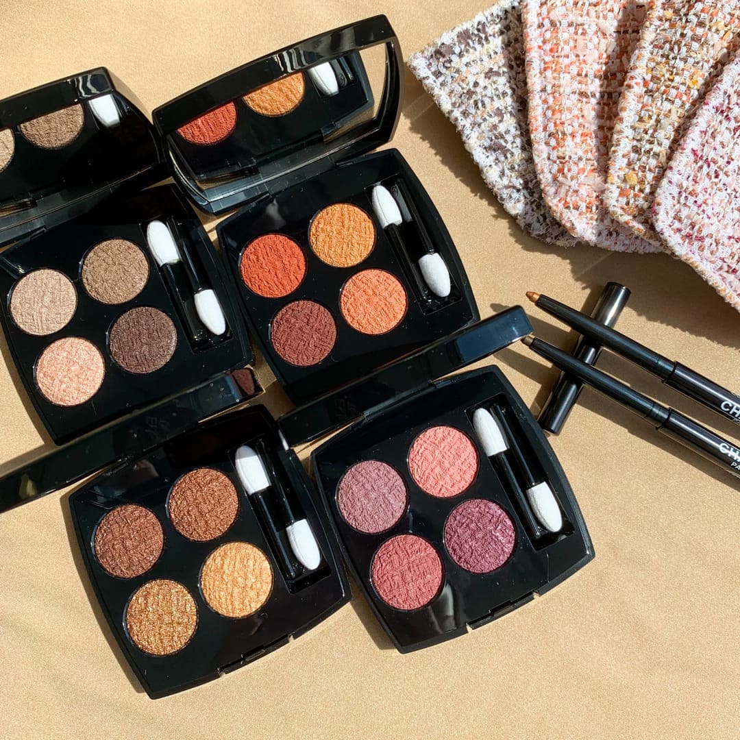 シャネル】ツイードのポーチ付き！人気アイシャドウが限定4種登場9