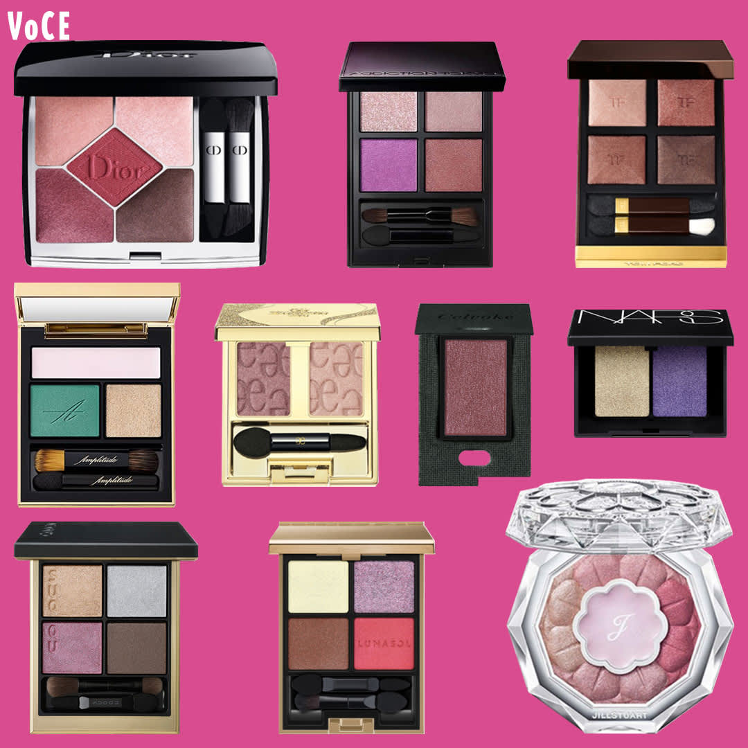 ブルベ冬】向けおすすめデパコスアイシャドウ23選【ルナソル