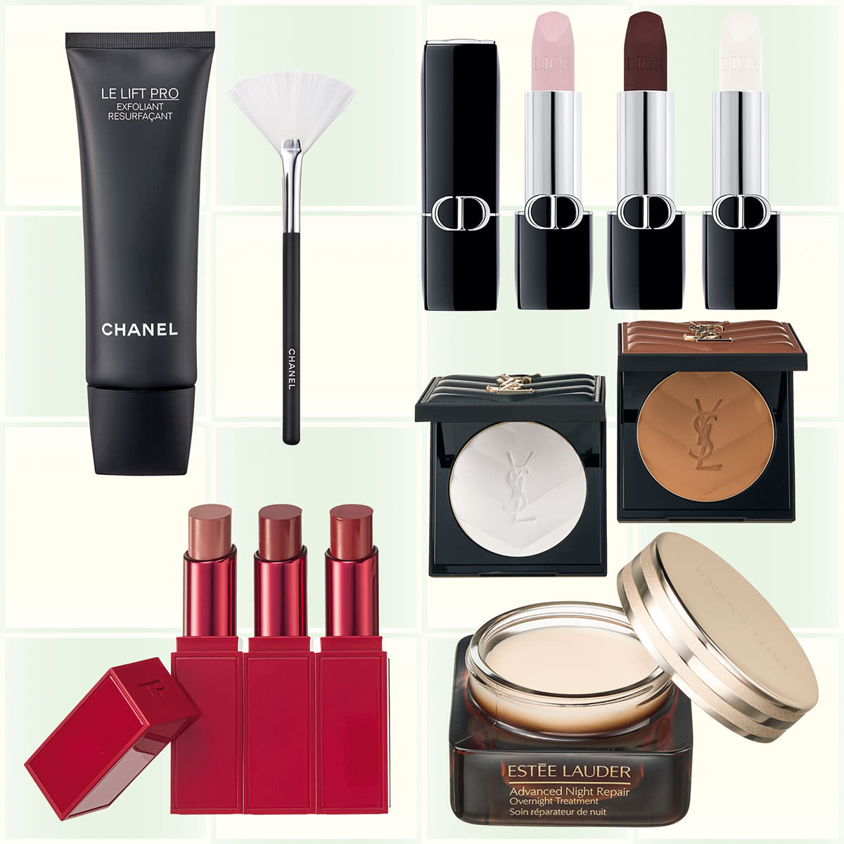 M85302】化粧品大量おまとめ！CHANEL YSL Dior TOMFORD LANCOME クレド 
