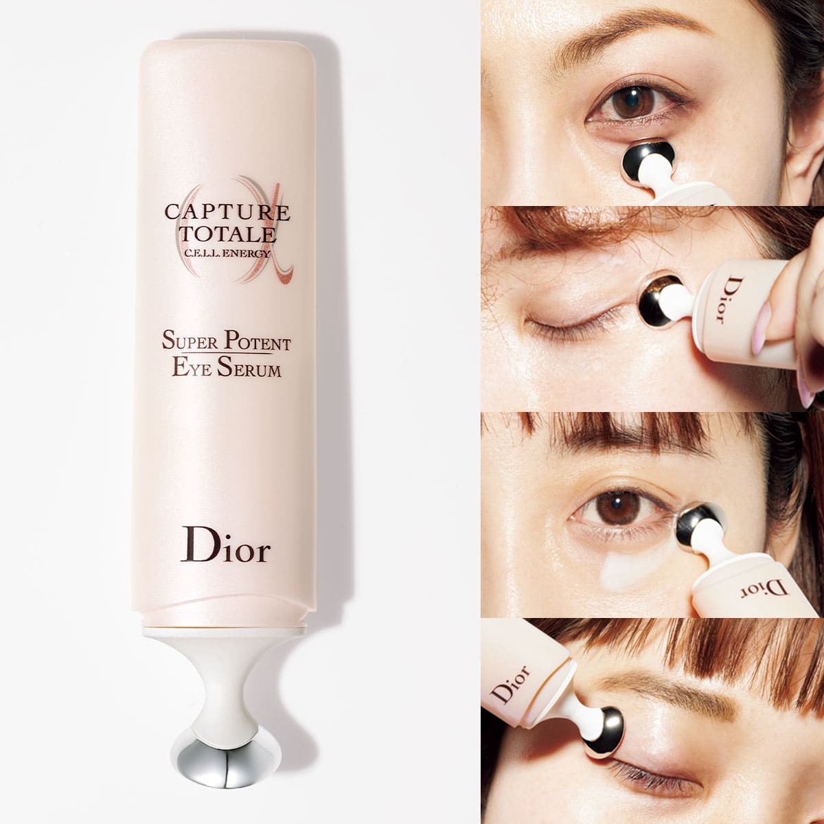 Dior カプチュール トータル セル ENGY アイ セラム (目元用美容液) VOCEエディターズが夢中！ Diorの【未来型アイセラム】で目元印象激変