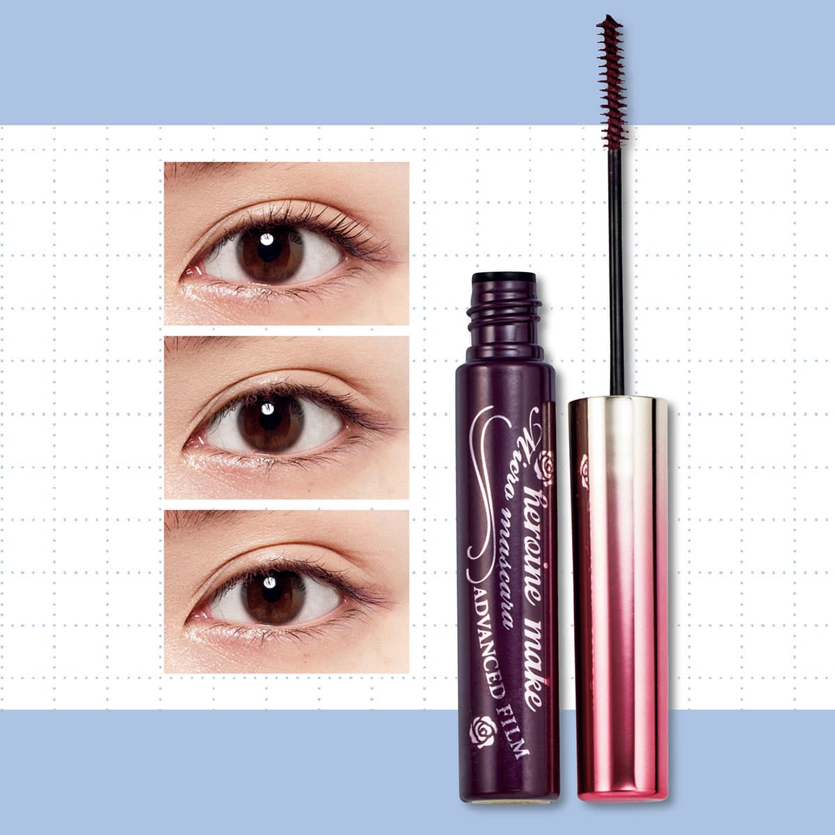 マスクでもにじまない！目元華やぐ【カラーマスカラ】6選【落ちない眉